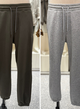 2025秋EDITION灰色黑色纯色运动休闲男生卫裤运动裤3色可搭配套装