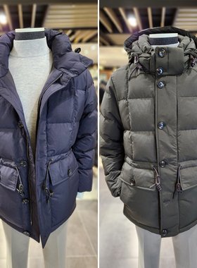 DR1221冬33折特价EDITION卡其绿色藏青色抽绳休闲鹅绒羽绒服男2色