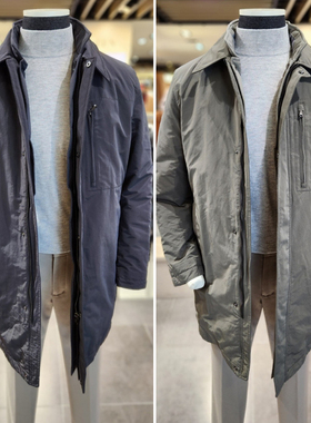 DR1121冬款EDITION深米色男士独立两件式两件套鹅绒羽绒服3色男生