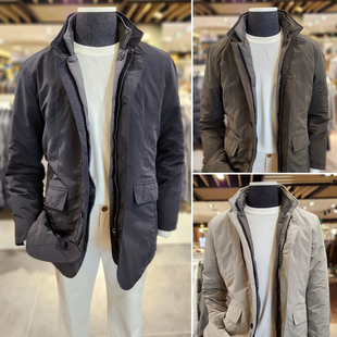 %DR1121国内现货170码32折EDITION可拆卸两件套短款鹅绒羽绒服男