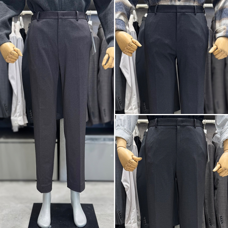 斜纹弹力男士休闲裤长裤3色