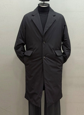 冬季liberclassy翻领长款羽绒服