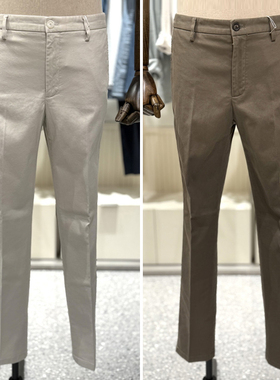 2025冬装EDITION韩版纯色弹性弹力棉质修身男士休闲裤长裤子5色