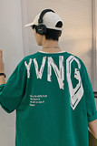 2025夏季趣味字母印花圆领短袖男宽松休闲T恤T8801-P35，男装T恤，电商A062
