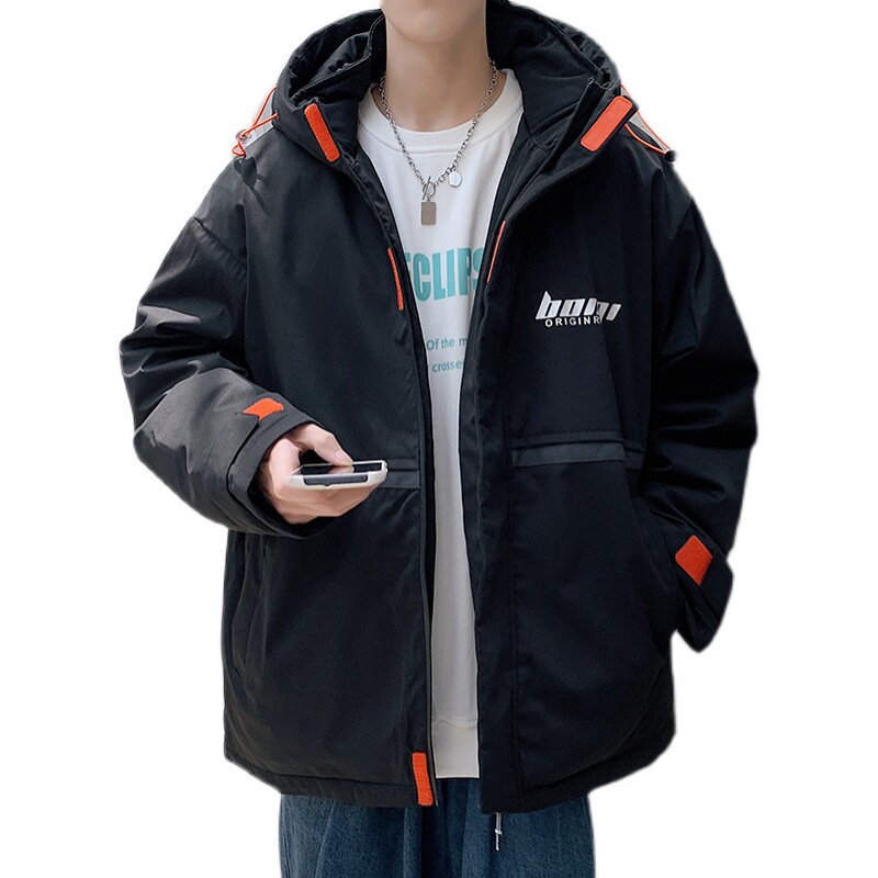 2025冬胖子机能夹克男宽松棉服男潮牌连帽防风棉衣外套MY866P110,男装夹克,电商A062