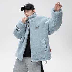 2025新摇粒绒加厚棉衣青年休闲外穿棉服拉链刺绣MY866-P105控128图片