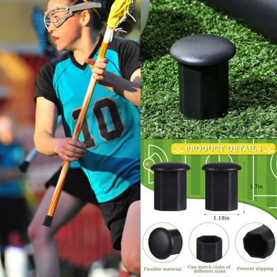 kaenz Lacrosse棍网球杆 TPR弹性防脱落尾套 棍网球杆 配件