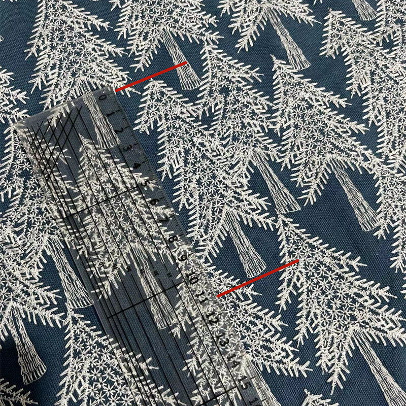 밀 크리스마스 면화와 린넨 원단 의류 의류 패브릭 소파 앞치마 하이 엔드 린넨 DIY 손 자수 자수