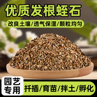 园艺蛭石生根保湿透气多肉月季扦插养花配土养花营养土孵龟蛋通用