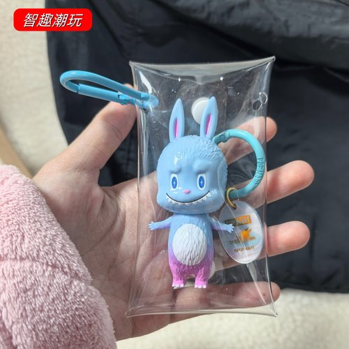 Labubu十周年系列透明防尘娃包