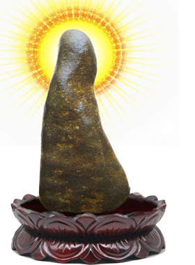 黄河精品奇石画面象形石黄蜡石