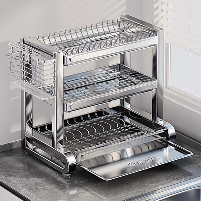 德国进口FZY304不锈钢沥水碗架