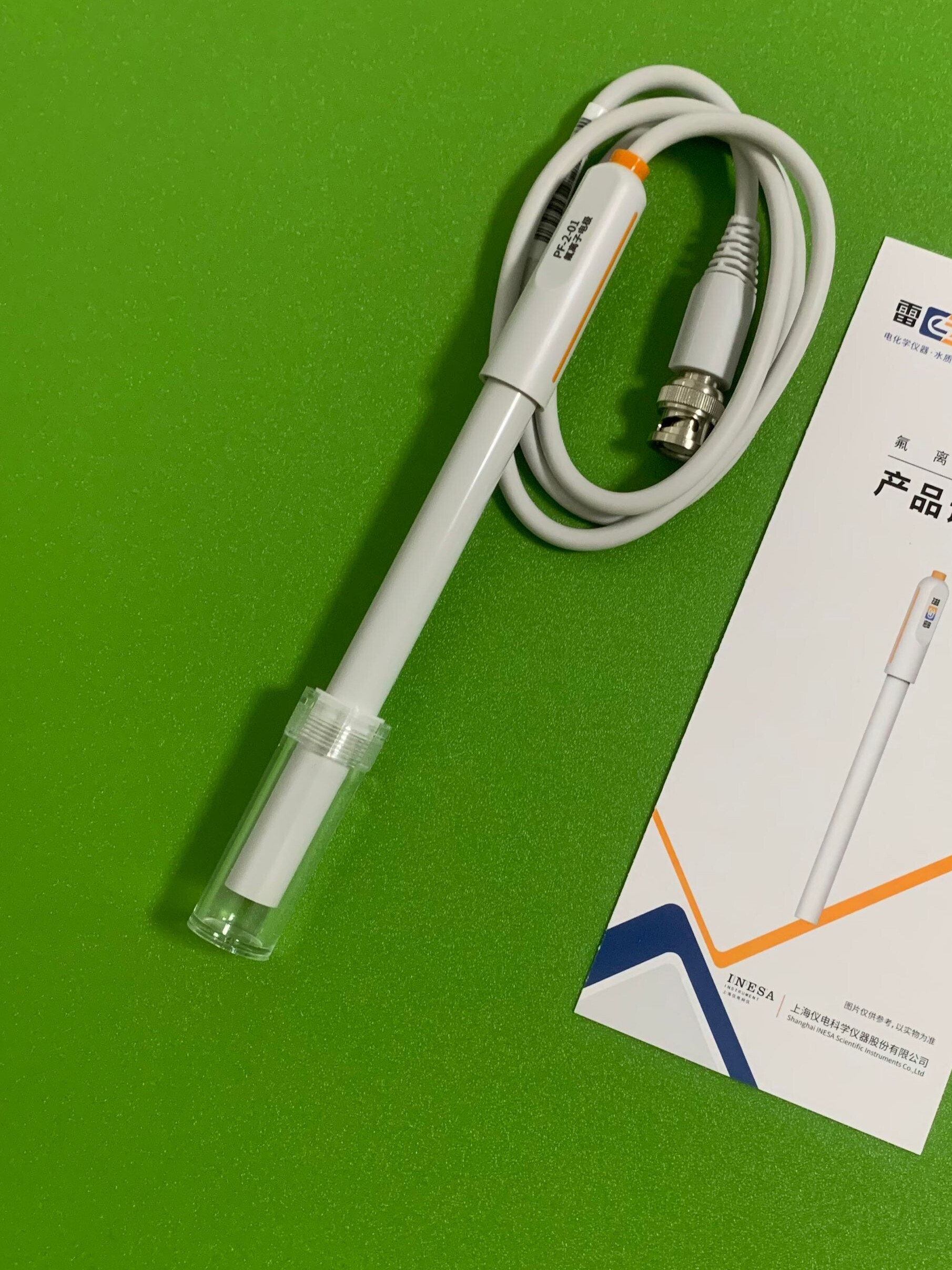 上海雷磁 pf-3-01型氟离子电极(玻) 氟离子电极 电化学传感器 开