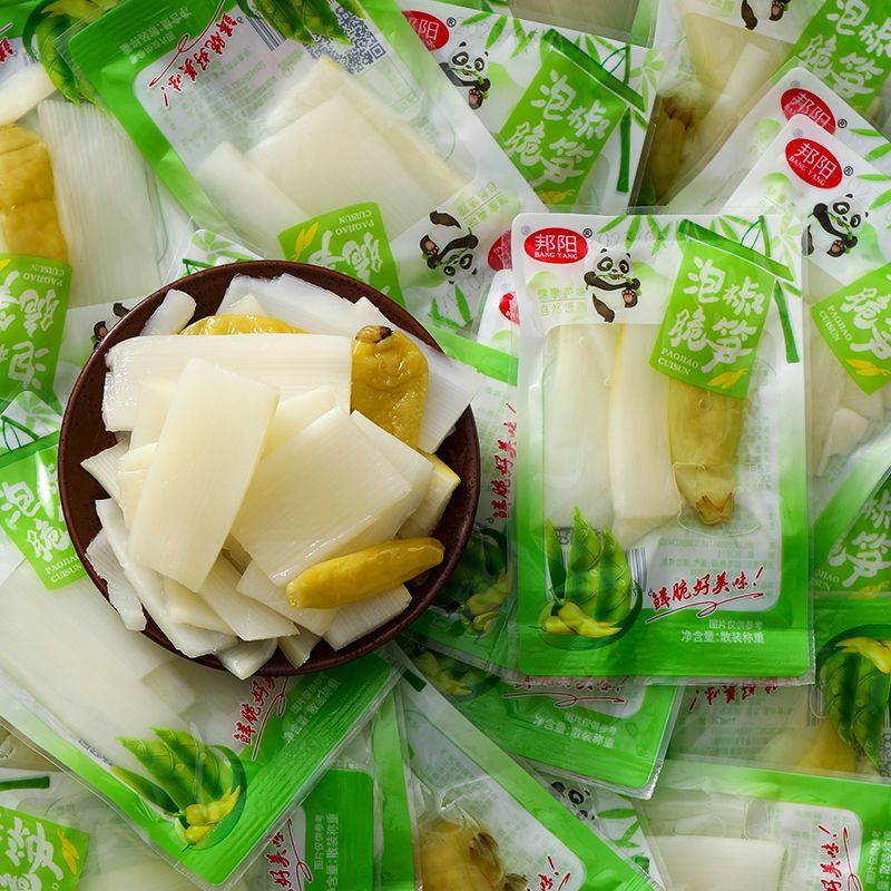 泡椒笋片脆笋新鲜竹笋酸辣笋尖笋条爽口开袋即食山椒零食下酒菜