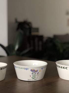 陶瓷植物精致水仙花餐具小雏菊碗