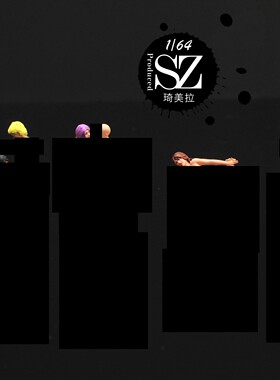 1/64/1/43人偶琦美拉出品性感美女你懂系列车模人偶摆件