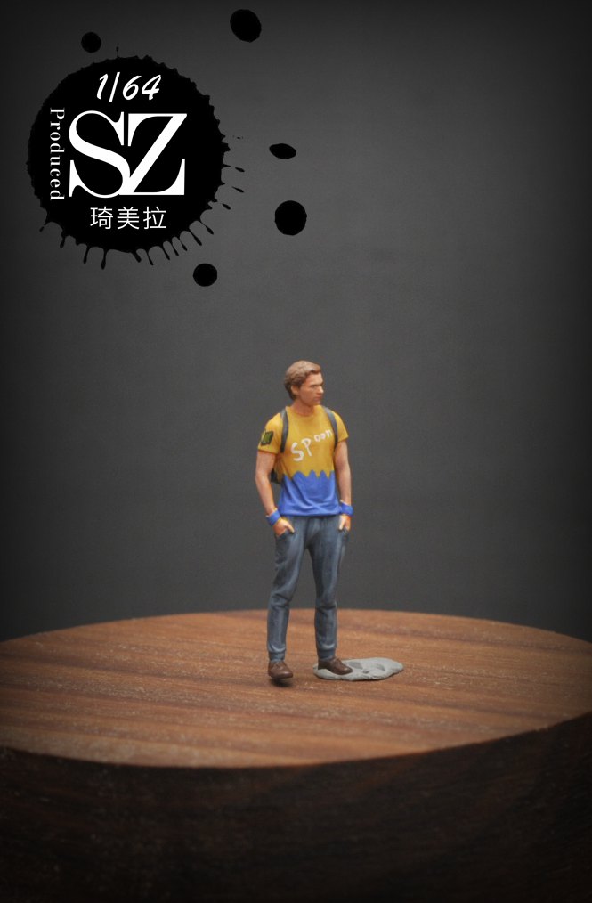 1/64/1/43人偶琦美拉出品蜘蛛侠荷兰弟系列车模人偶摆件