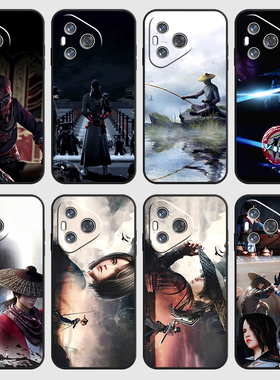 不良人李星云姬如雪大帅适用华为Pura70Ultra手机壳P60ART保护套mate50pro硅胶软40Pro+来图定制30E20全包黑