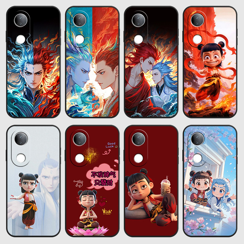 哪咤2之魔童闹海敖丙适用vivoS20PRO手机壳19S18E17硅胶软vivo16T15全包10保护12来图9定制7X200GT100Y300