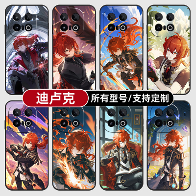 迪卢克原神二次元路适用iqoo15pro13手机壳12S新款10turbo玻硅胶软vivo保护IQOONeo11璃Neo7SE9来图Z8X6定制5