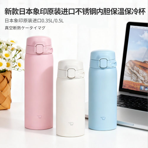 日本进口保温杯大容量高颜值