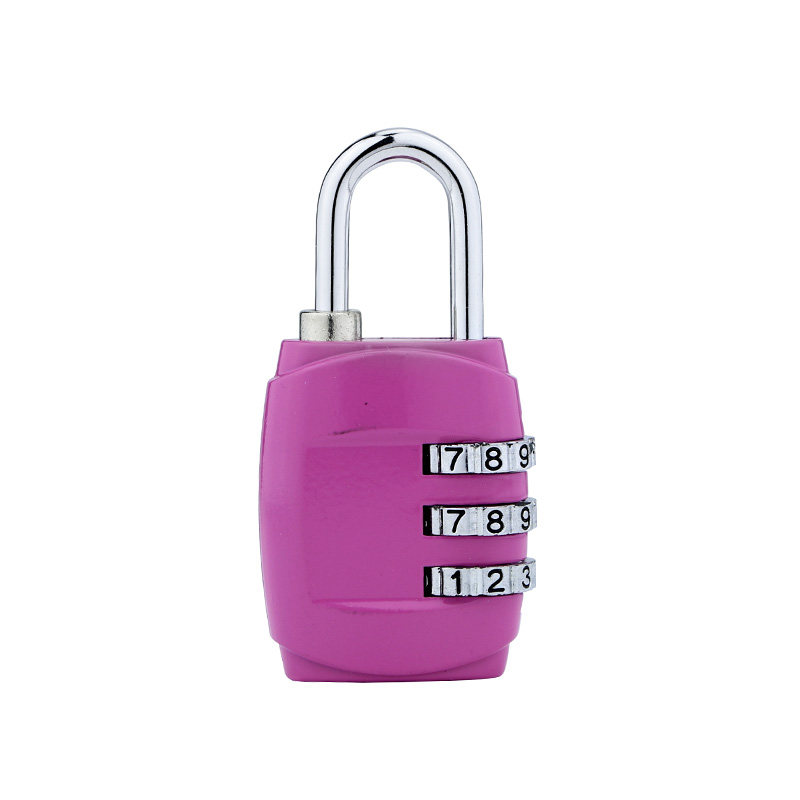 FASHIONABLE ZINC ALLOY LUGGAGE BAG GYM PADLOCK DORMITORY CABINET LOCK TRAVEL ORDINARY COMBINATION LOCK PADLOCK