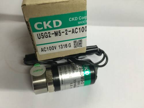 现货CKD微型电磁阀USG2-M5-2/1-AC100V/DC24V全新原装当天发货