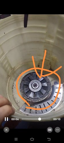 海尔卡萨帝迷你洗衣机C60130RG内筒底盘 内筒座