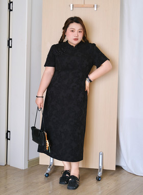 zooobaby05/06新中式国风棉麻旗袍显瘦收腰气质长裙连衣裙子