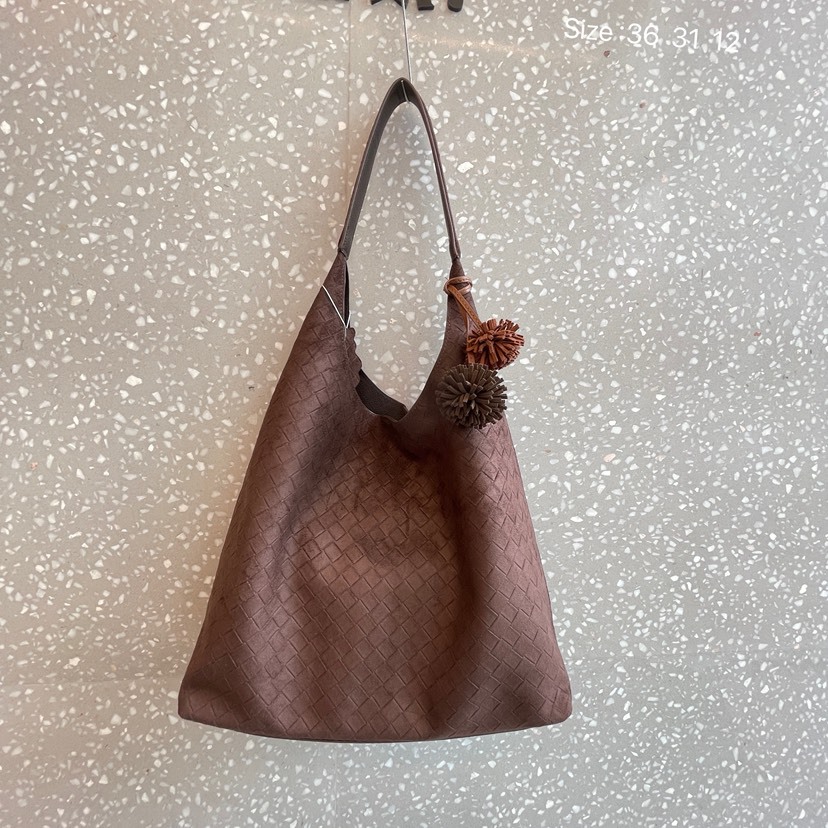 编织纹大包包女2025秋季新款复古腋下单肩包时尚女包高级感子母包