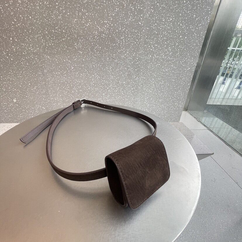 韩国迷你小众潮流设计麂皮绒小包时尚高级感零钱口红包耳机包腰包