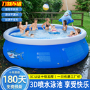 JILONG运动户外游泳池家用加厚儿童泳池成人大型泡温泉专用戏水池