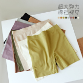 女防走光夏薄款 胖mm打底裤 不卷边三分保险短裤 大码 内裤 无痕安全裤