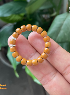 精品老料核尖直切黄金甲玉化皮质细作手工打磨橄榄核指尖手捻小美