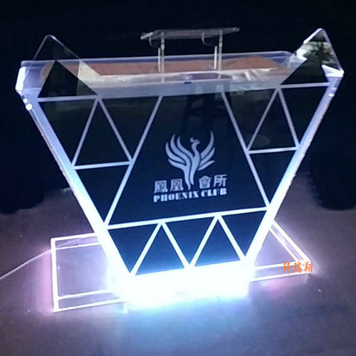 可移动打碟台KTV包间透明发光DJ台全套dj酒吧台派对房打碟调音台