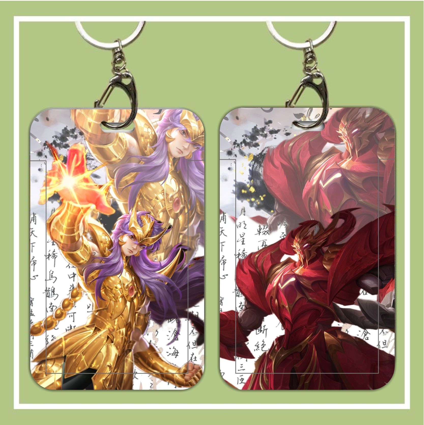 古风王者荣耀墨子黄金天蝎座学生卡套校园饭卡门禁工牌证件保护套