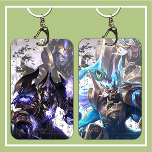 古风王者荣耀吕布天魔缭乱学生卡套校园饭卡门禁工牌卡证件保护套