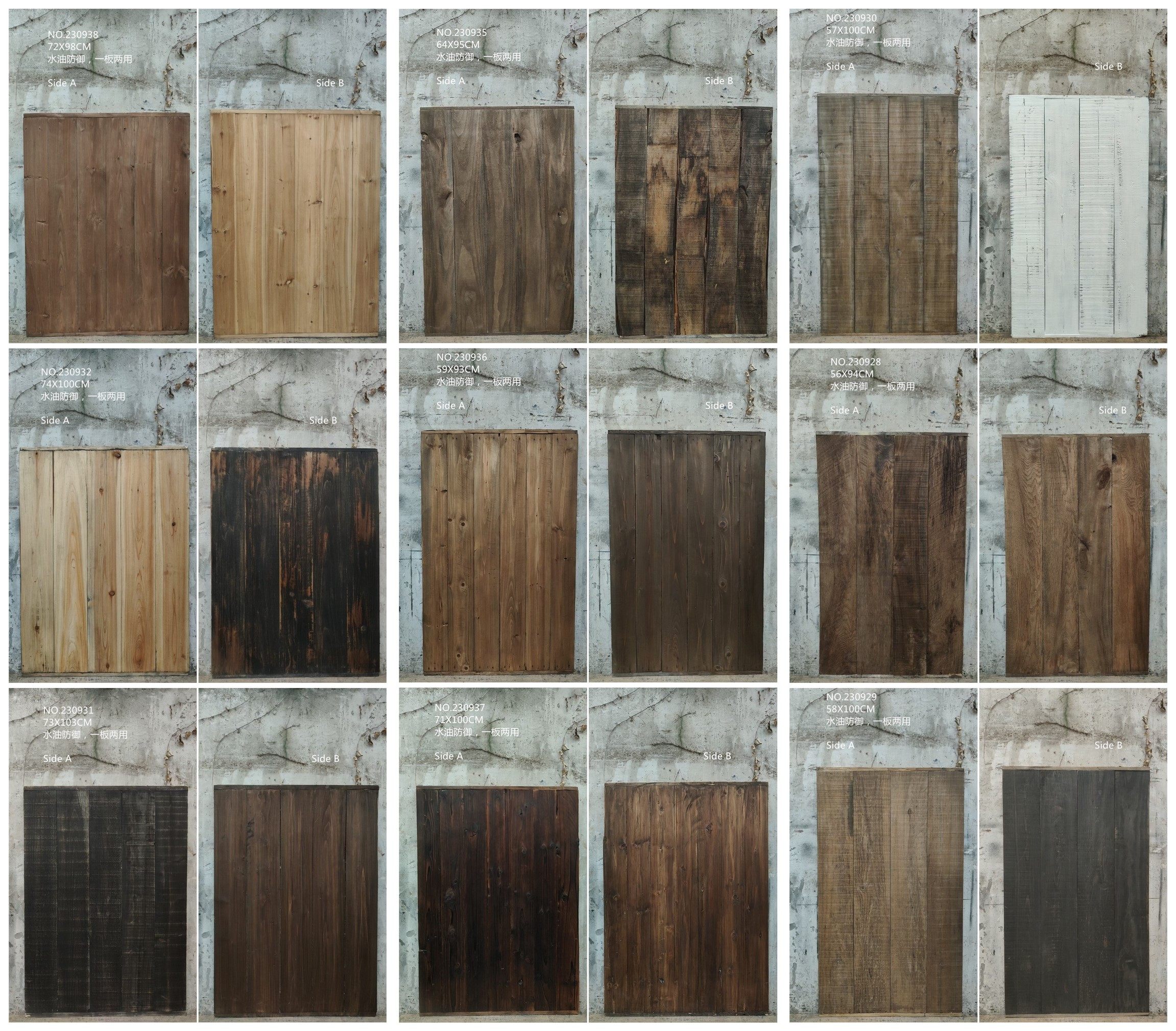 美食摄影静物台真实木纹肌理背景板静物拍照木板纯实木办公桌面板