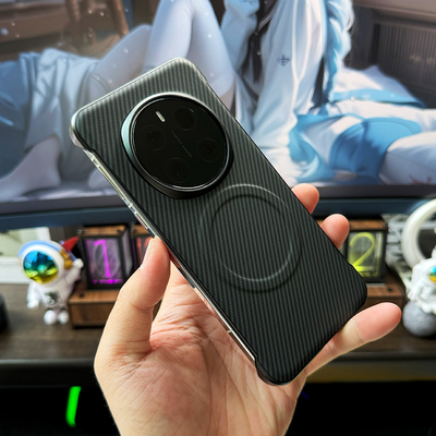 适用于荣耀magic7pro手机壳磁吸新款无边框半包凯夫拉纹理magic7超薄魔术6pro防摔magic5pro简约保护套4pro男