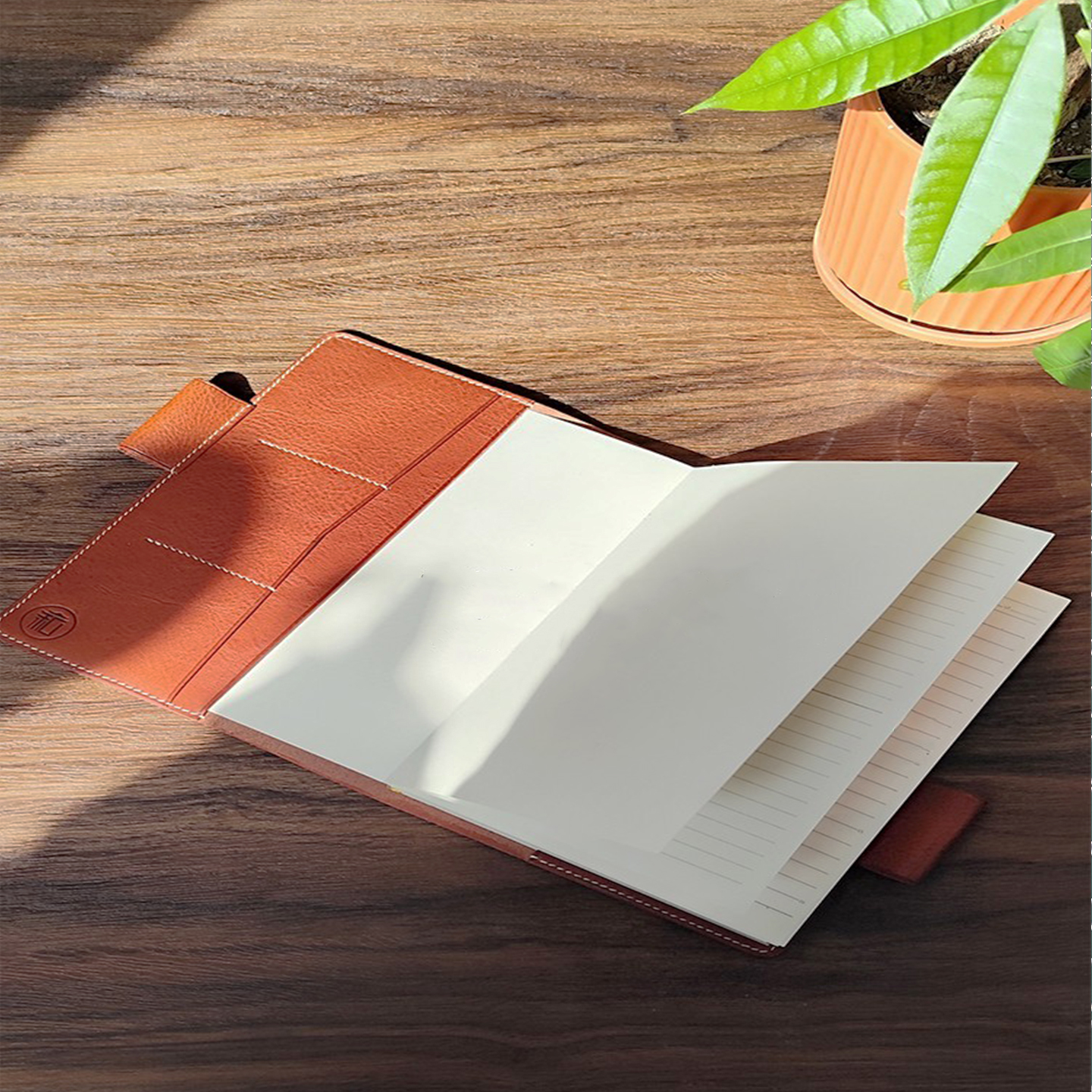 进口minervaA5笔记本头层牛皮