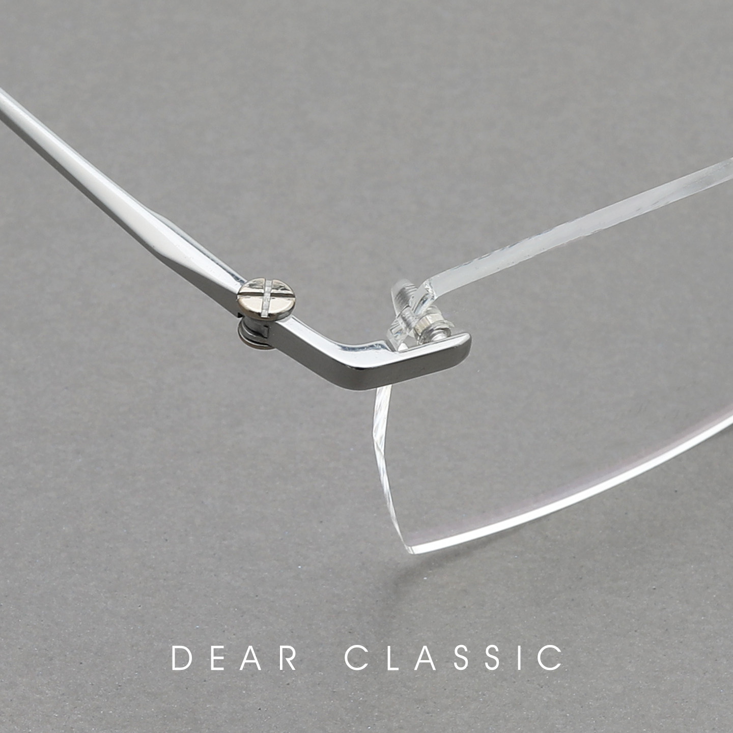 自留硬货日本钛极简无框眼镜架