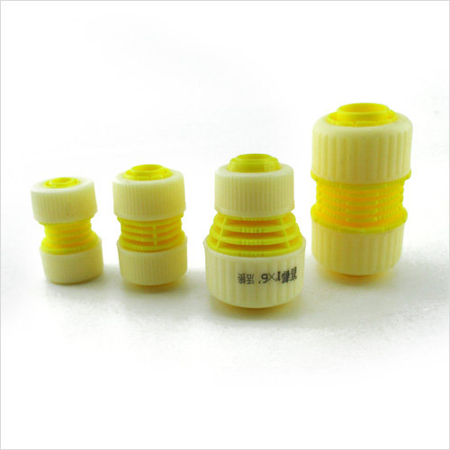 软管活接 富都水管快速接头网纹管水管花园水管塑料4分快接对接头