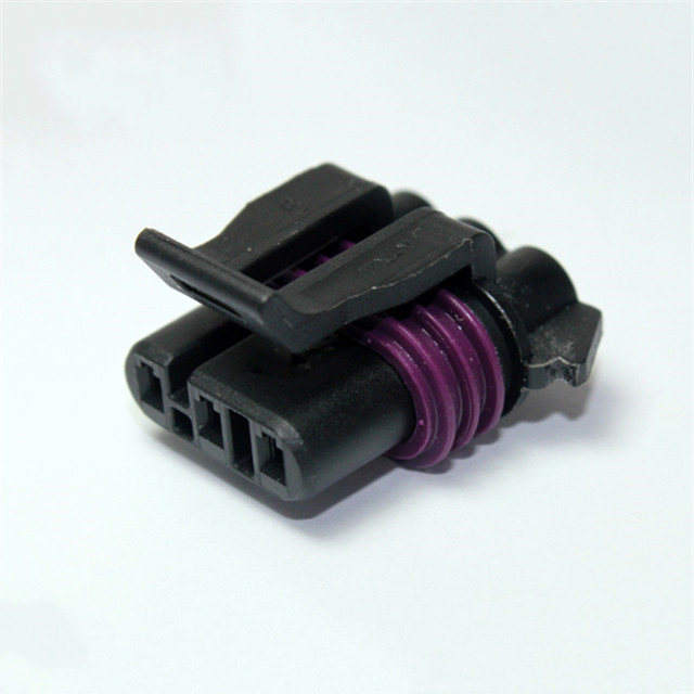 德尔福汽车连接器防水12059595护套 3孔3P