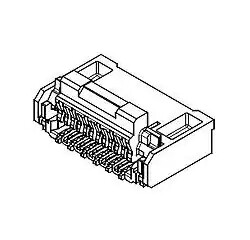 503300-4310 5033004310莫仕molex FFC/FPC 43P 针座 0.25mm