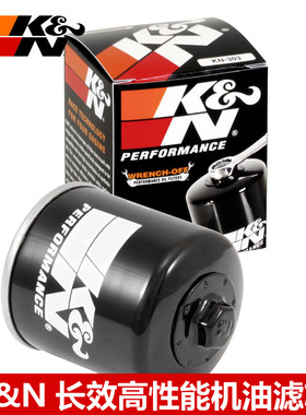 KN机滤适配川崎ZR800 ZR1000 ZG1400 GTR1400机油滤芯KN机油格