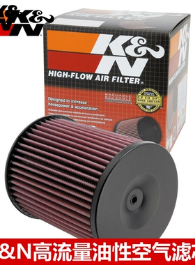 KN高流量空滤适配雅马哈YFZ450R 猛禽450 KN高流量空气滤芯风格