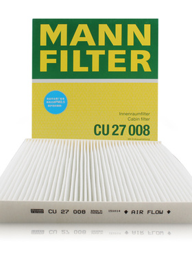 曼牌滤清器CU27008空调滤芯适用大切诺基3.0 3.6 5.7 6.4空调滤芯