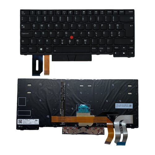 斯洛文尼亚SI背光键盘适用联想P43s L380 L390 Yoga 01YP544