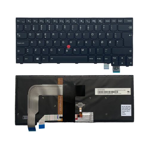 挪威NO背光键盘适用联想T460s 01YR108 01YT162 00PA472