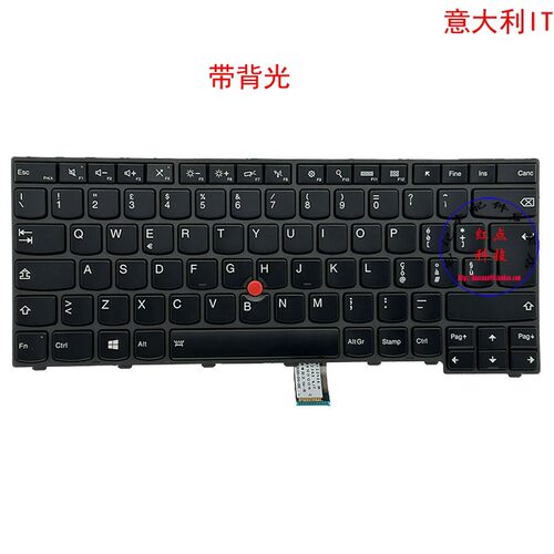 意大利IT键盘联想Thinkpad T450 T450s T460 01AX327 04X0156